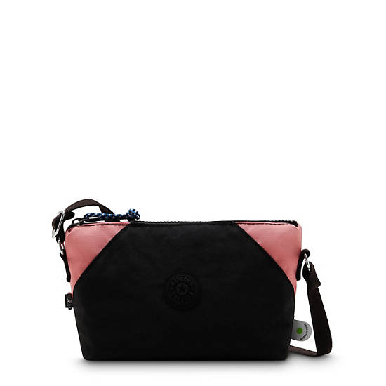 Kipling Art Extra Small Crossbody Bags Black Pink Block | CA 1081OK